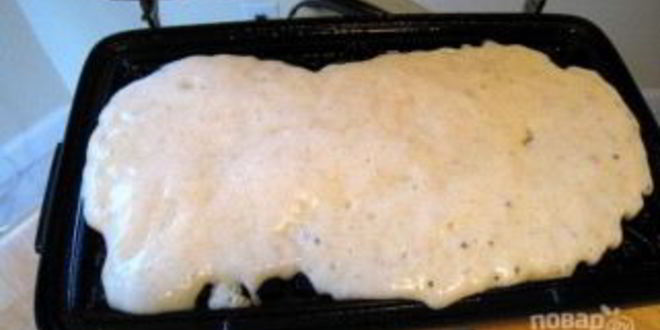 Рецепт теста для электровафельницы