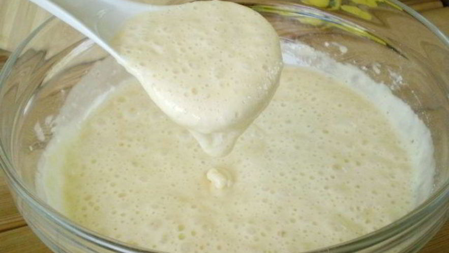 Рецепт жидкого теста на кефире