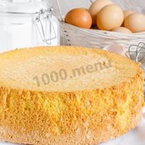 Бисквит классический в духовке