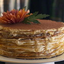 Рецепт Блинного торта с маскарпоне