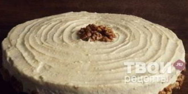 Рецепт морковного торта