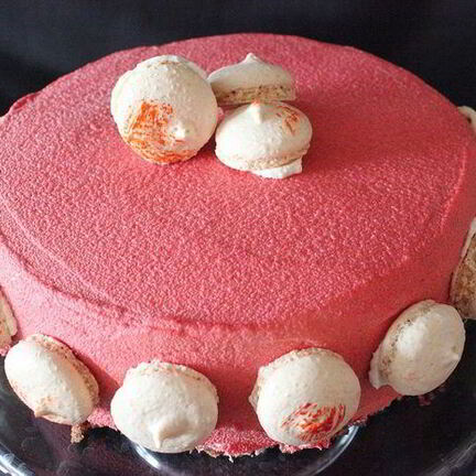 Рецепт Шоколадна-брусничного торт