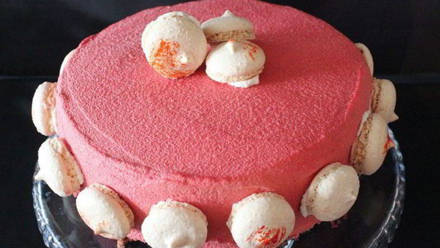 Рецепт шоколадна-брусничного торт