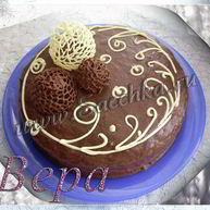 Рецепт Шоколадного торта с брусничным суфле