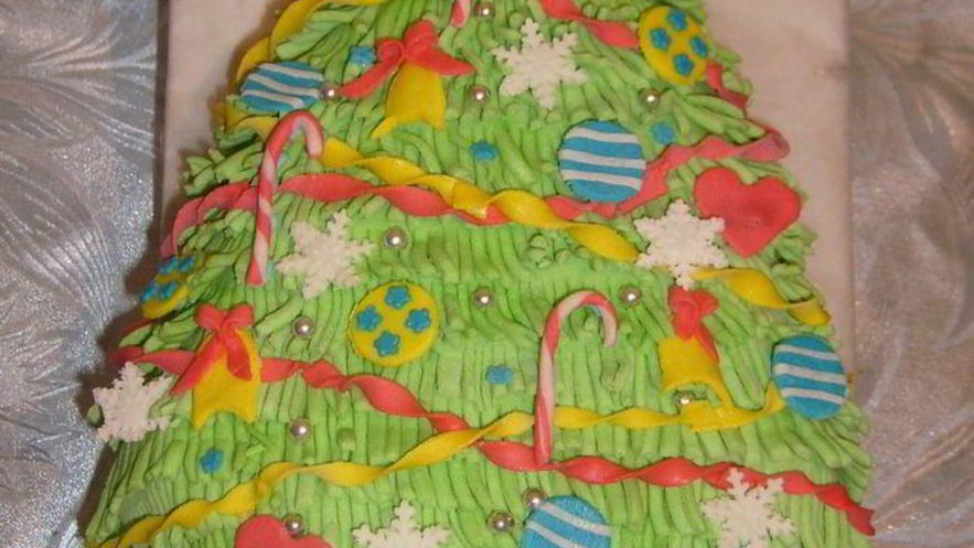 Рецепт торта новогодняя елочка