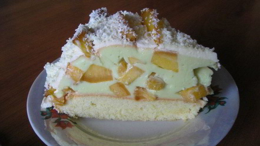 Рецепт торта персикового