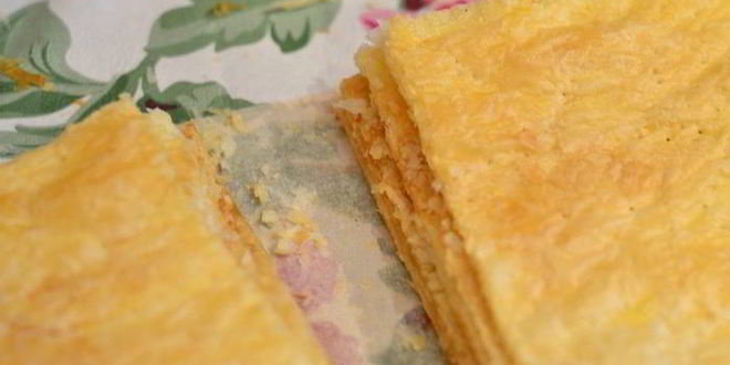 Рецепт торта праздничного наполеон