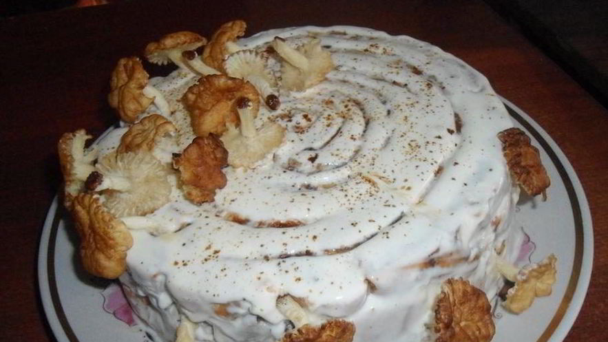 Рецепт торта с курагой