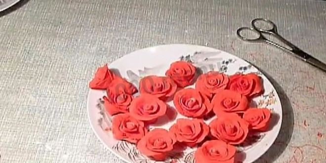 Рецепт торта с розами из мастики