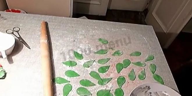 Рецепт торта с розами из мастики