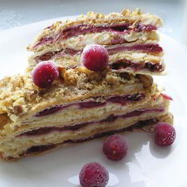 Рецепт Торта-слойки Вишенка