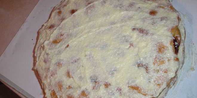 Рецепт торта-слойки вишенка