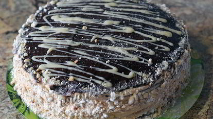 Рецепт Торта Сникерс