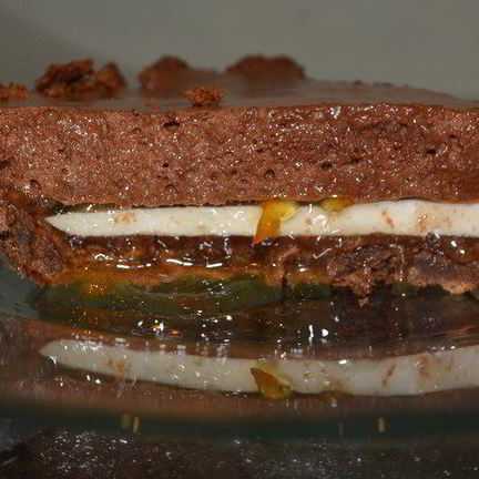 Рецепт Торта Тройного шоколад с маршмеллоу