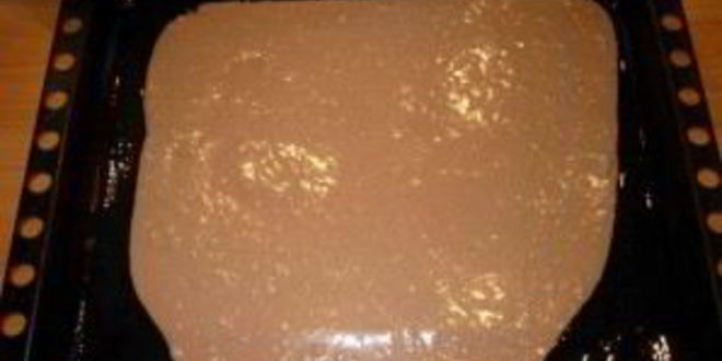 Рецепт торта вулкан