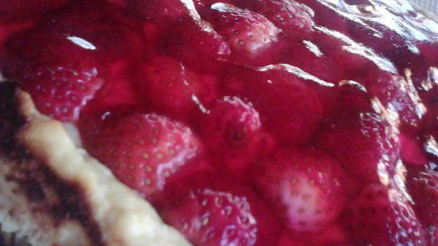 Рецепт творожного торта с клубникой