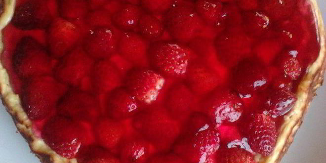 Рецепт творожного торта с клубникой