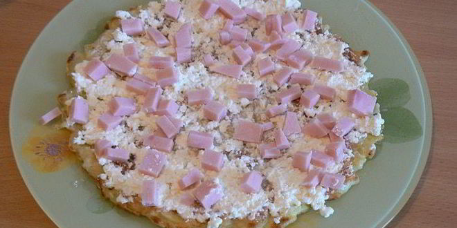 Рецепт закусочного торта из кабачка