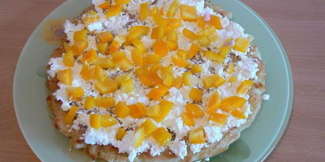 Рецепт закусочного торта из кабачка