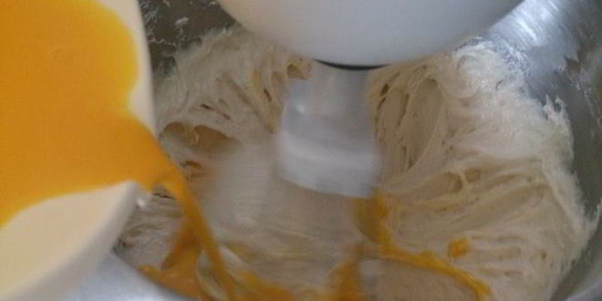 Рецепт золотистого торта