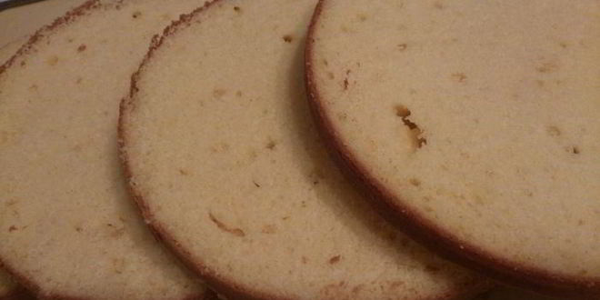 Рецепт золотистого торта