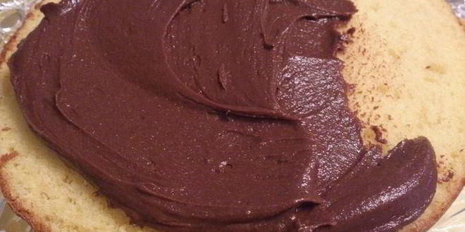 Рецепт золотистого торта