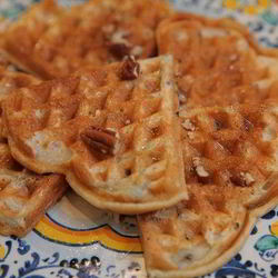 Рецепт Бельгийских вафель с диким рисом