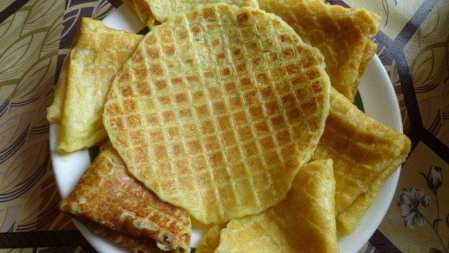 Рецепт картофельных вафель