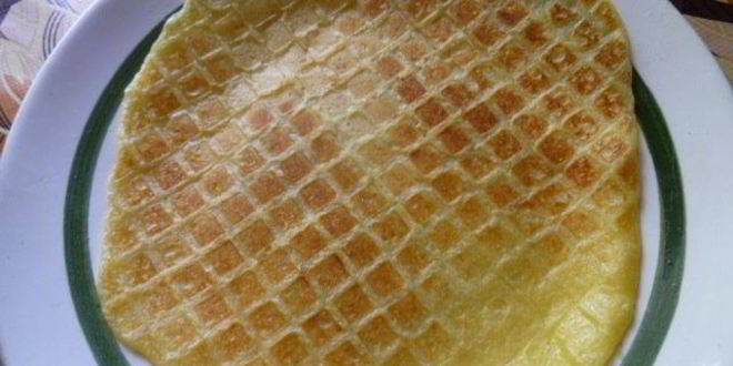 Рецепт картофельных вафель