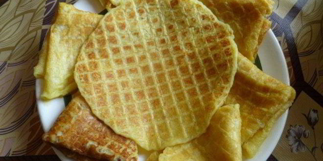 Рецепт картофельных вафель