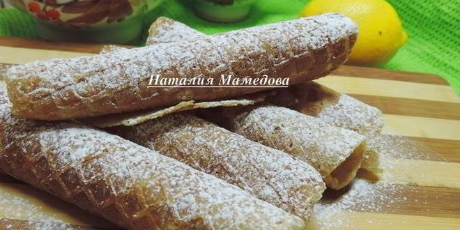 Рецепт хрустящих бананово-овсяные вафли