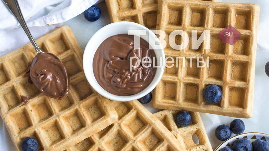 Рецепт постных вафель