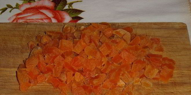 Рецепт творожных вафель с курагой