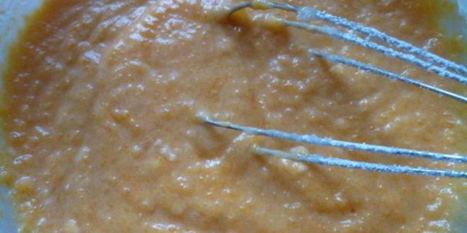 Рецепт тыквенных тонких вафель с домашней сгущенкой