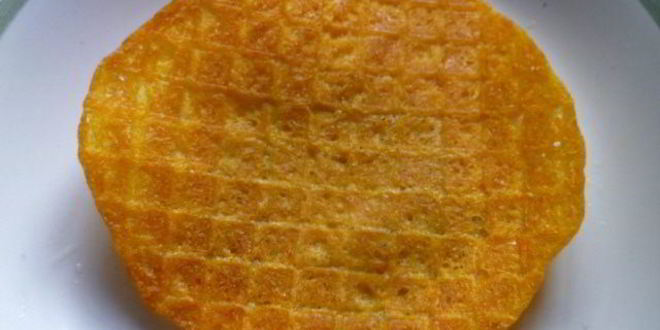 Рецепт тыквенных тонких вафель с домашней сгущенкой