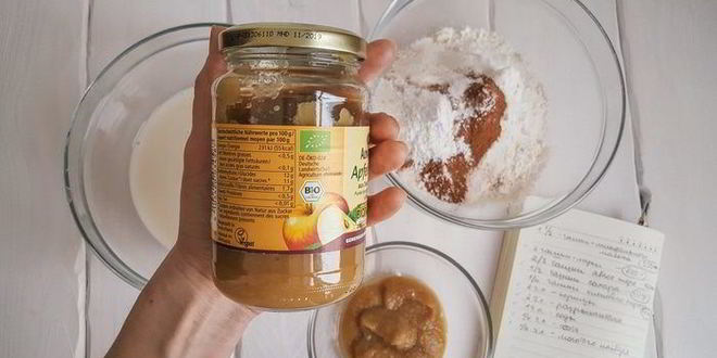 Рецепт вафель с корицей и яблочным пюре