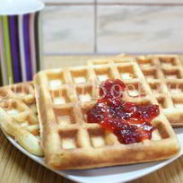 Вафли в электровафельнице