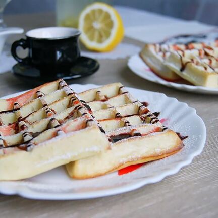 Рецепт Венских вафель без вафельницы