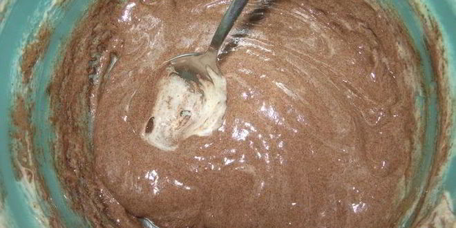 Рецепт вишневого полосатого рулета