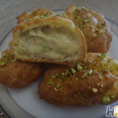 Рецепт Фисташковых эклеров
