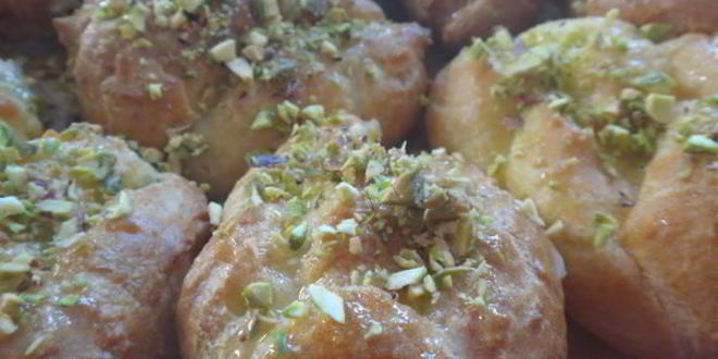 Рецепт фисташковых эклеров