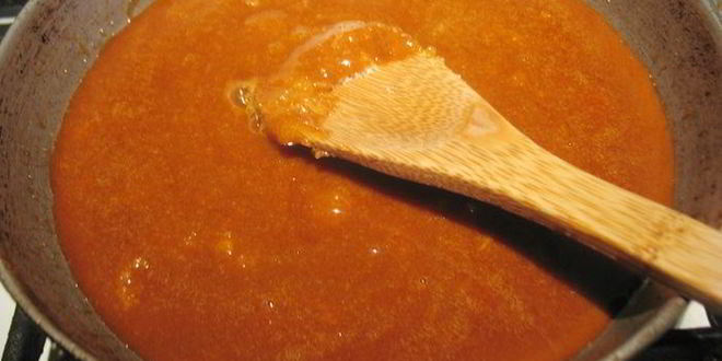 Рецепт профитролей из льняной муки с яблочно-карамельным муссом