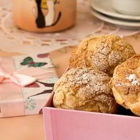 Рецепт Профитролей с кракелином