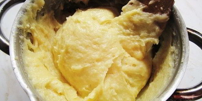 Рецепт профитролей с кракелином