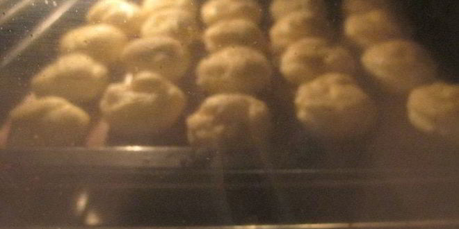 Рецепт профитролей с кракелином