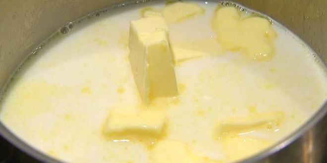 Рецепт профитролей с ванильным кремом и мороженым