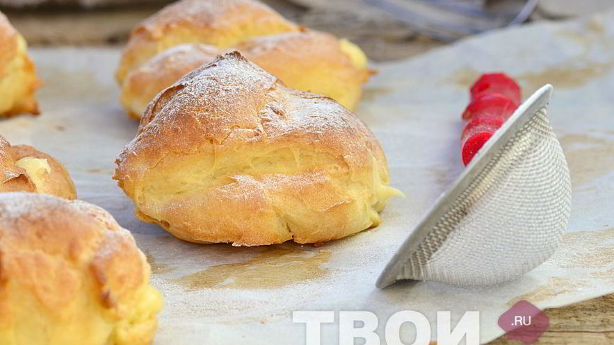 Рецепт теста заварного для эклеров