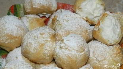 Рецепт Творожных эклеров