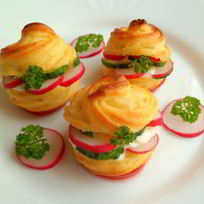 Рецепт Эклеров из картофеля