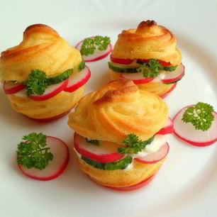 Рецепт Эклеров из картофеля